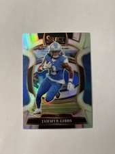 2025 Panini Select Silver Prizm Concourse #71 Jahmyr Gibbs Detroit Lions NFL