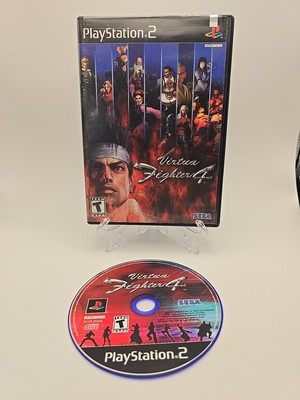 Virtua Fighter 4 (Sony PlayStation 2, 2002) NO MANUAL Tested 