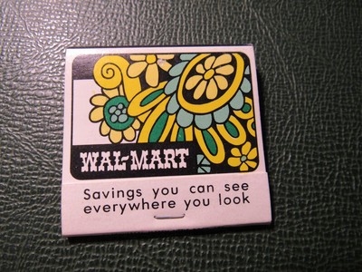 Matchbook - Wal-Mart Discount Stores FULL 30 Strike