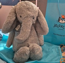 BNWT Jellycat Huge Bashful Luxe Elephant Thuddeus Brand New 
