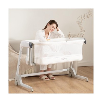 Maydolly Baby Bassinet, Smart Crib, Automatic Cry Detection and Response, Roc...