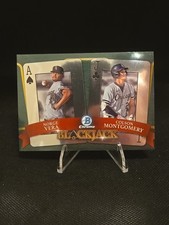 2022 Bowman Draft Blackjack Colson Montgomery, Norge Vera #BJ-1 White Soxs