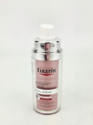 Eucerin Radiant Tone Dual Serum Dark Spot Corrector Face Neck 1 oz NO CAP