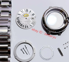 For C A R T I E R Ballon Bleu 2824 2892 2671 Watch Case + Dial + Hands + Strap