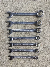Craftsman 7 Pc Combination Ignition Midget Wrench Set 12 Point 5/32" to 7/16"