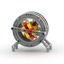 Blocco Costruzione Ingranaggio Montaggio Meccanico Planetario Ingranaggio Riduttore Set