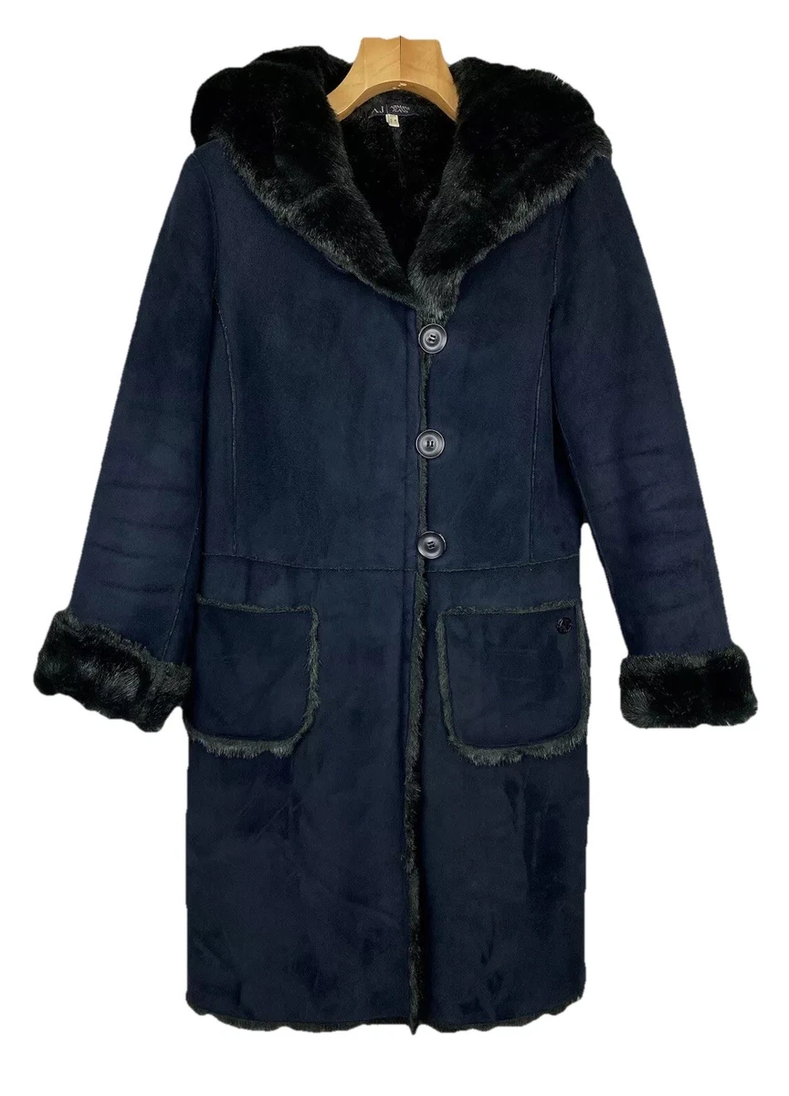 Armani Jeans Faux Fur Outer Shell Coats, Jackets & Vests for Women