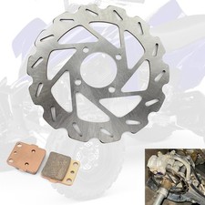 Bremsscheibe Hinten + Bel&auml;ge f&uuml;r Yamaha YFM 350 R Raptor 04-13 YFZ 450 2004 2005