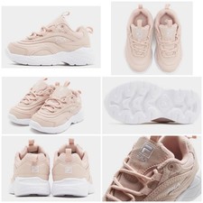 FILA RAY Pink INFANT Trainers/Sneakers - Size UK 8 INF/EUR 26 Box Damaged