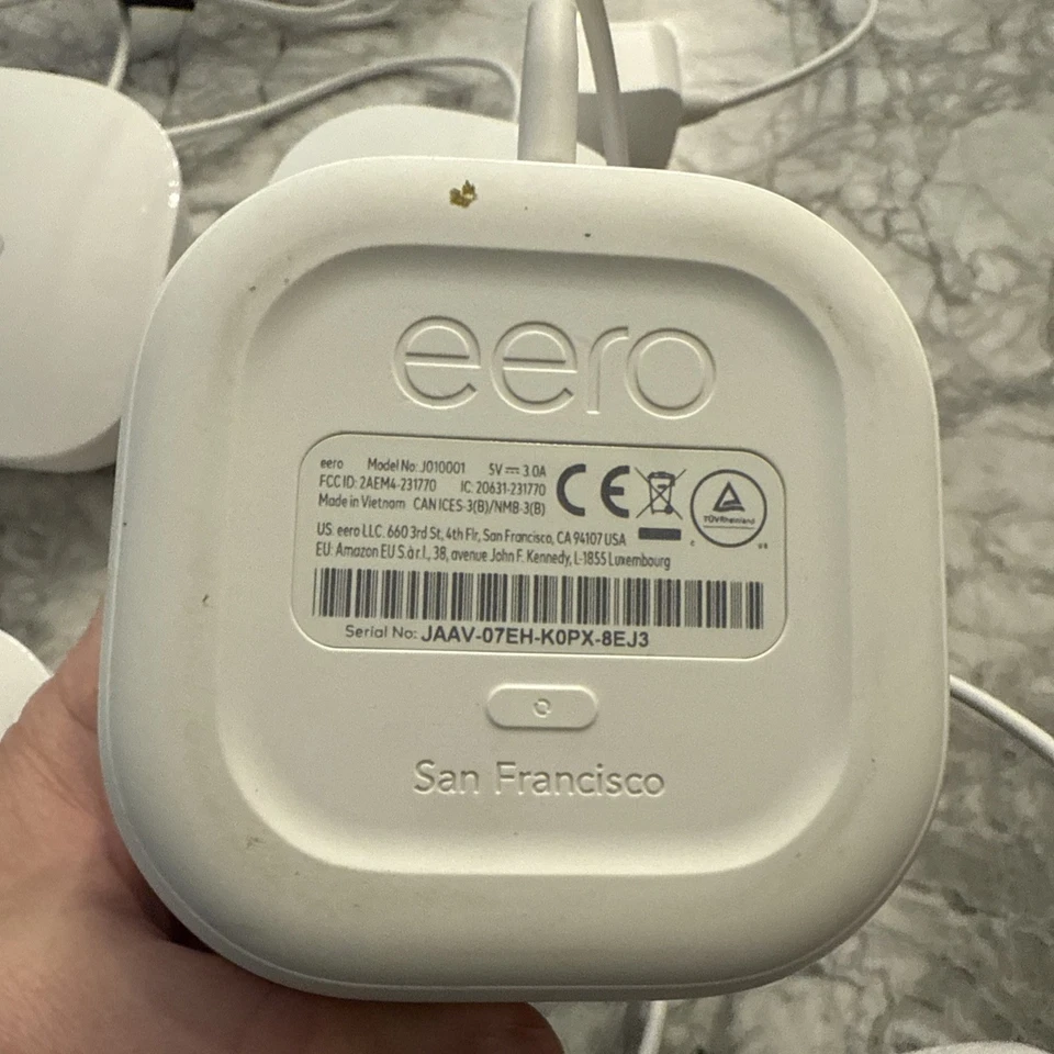 Extensores Wi-Fi de malla 4 eero 6 - Modelo 53-023205. ¡¡El precio es para los 4!!! Foto 3 de 3