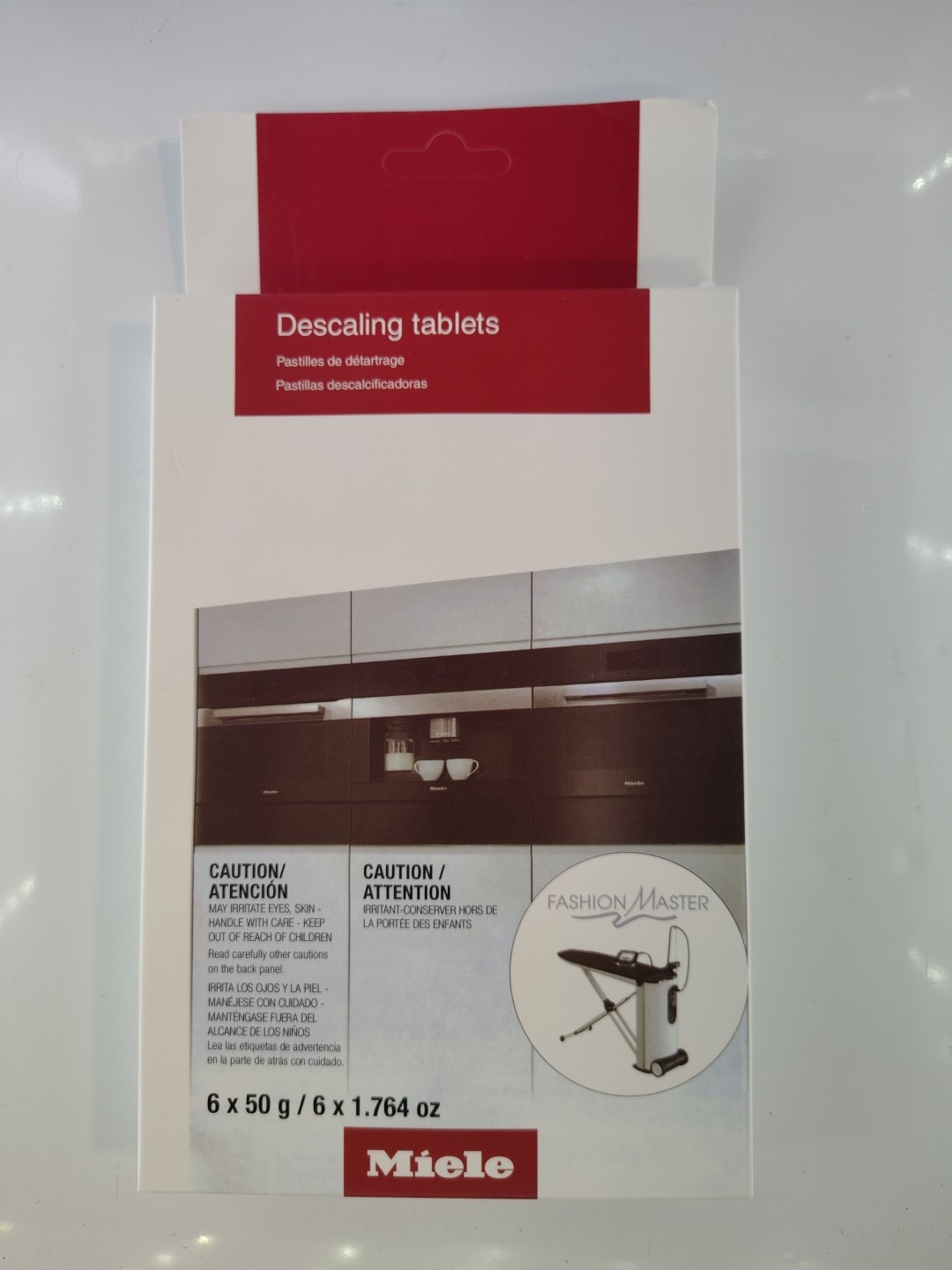 Miele Descaling Tablets for Coffee Machines, Steam Ovens, Ranges 6 Tablets NEW