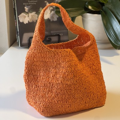 Raffia Bag Cute Summer Bags 2021 Designer Beach Tote Cheap - Main Image