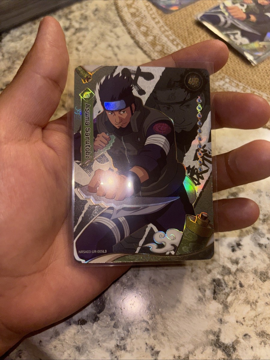 Asuma Sarutobi UR NRSA03-UR-005L3 Naruto Kayou English | eBay