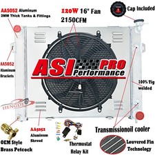 2 Row Radiator Shroud Fan Relay For 1993-97 Jeep Grand Cherokee Wagoneer 5.2l V8