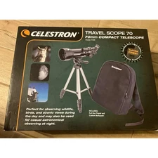 Celestron Travel Scope 70DX Portable Refractor Telescope w/ Backpack