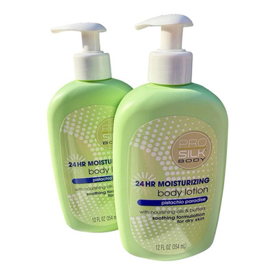 PRO SILK BODY 24HR Moisturizing Hand & Body Lotion Pistachio Paradise 12 fl oz
