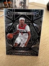 Bilal Coulibaly 2024-25 Obsidian Black Electric Etch Pulsar No. 42 - Wizards 