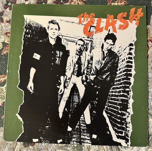 The Clash Self Titled Promo Vinyl LP 1979 US Epic White Labels BL 3606 VG