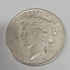 1928-S Peace Silver Dollars 90% Silver Ungraded Raw Coin FGV7
