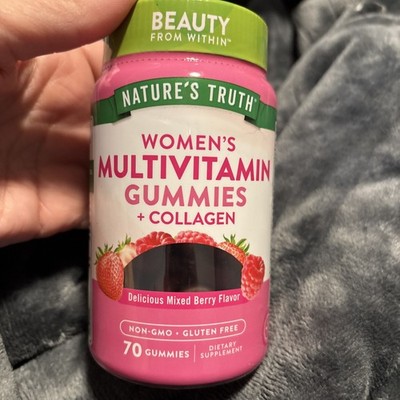 SM Nature's Truth Womens Multivitamin Gummies Plus Collagen & Biotin 70 Gummies