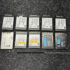 LOT OF 10 500GB Internal SSD SATA 2.5” Inch 80%+ Health WD Samsung TESTED