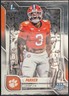 2025 Bowman Chrome University #114 T.J. Parker Clemson Tigers FBC