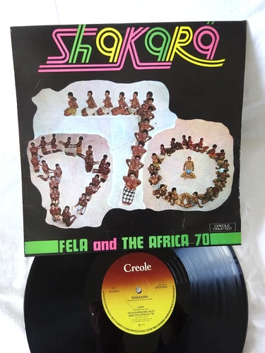Fela Kuti & The Africa `70-Shakara LP 1975 Superb Original UK Pressing