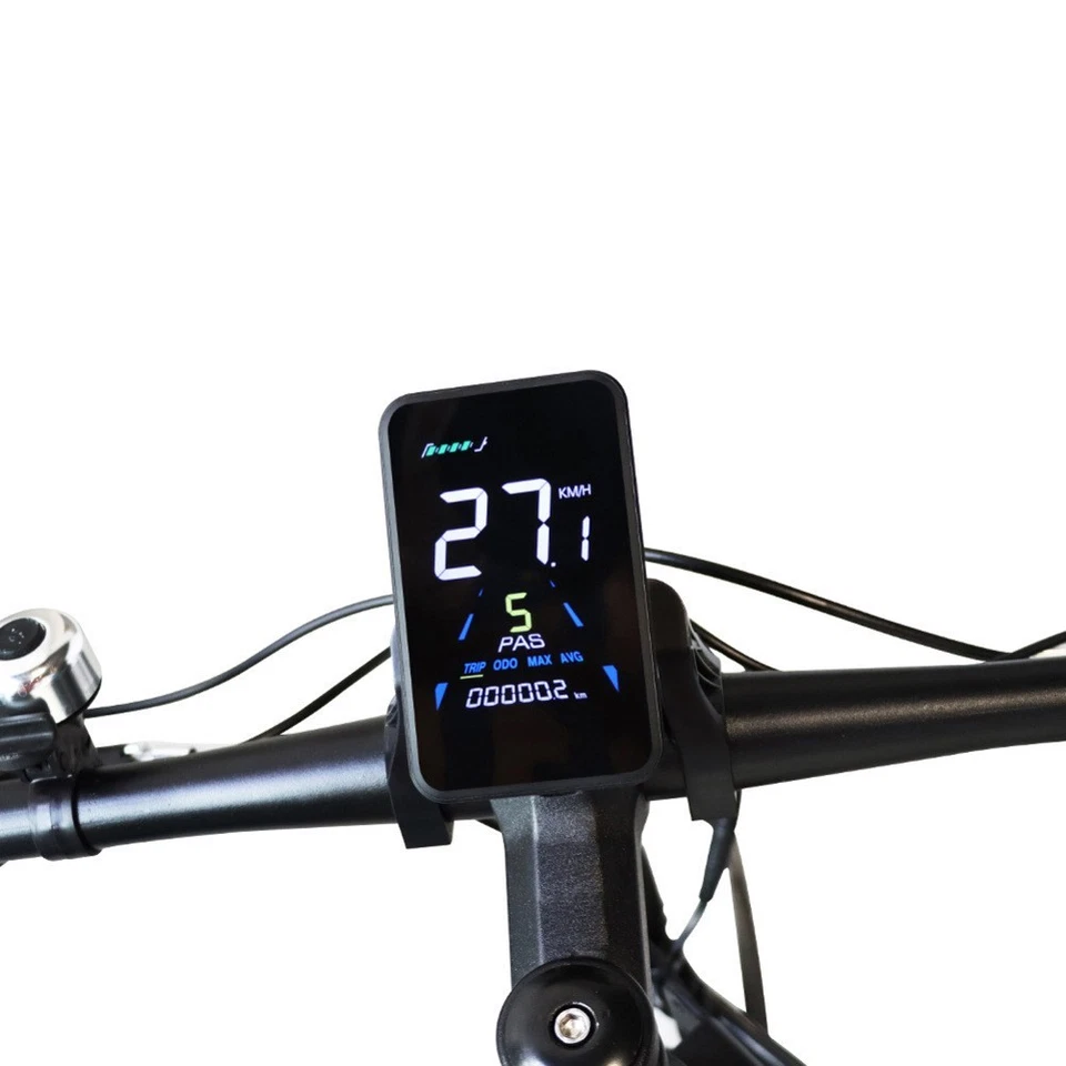 Waterproof Electric Bicycle Dashboard Panel LCD Display with Sensor Connector - Image 4 of 4
