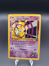 Nintendo Sabrina's Kadabra 58/132 Gym Challenge Uncommon Regular Unlimited 1999 on eBay