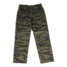 Propper Tiger Stripe Camo Pants Mens 36x31 Medium Trouser Cargo Military Vintage