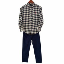 Polo Ralph Lauren top and pants matching set boys outfit shirt M10-12 pants 12