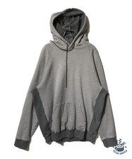 nanamica Hooded Pullover Sweat Size: L Gray Men SUHF352
