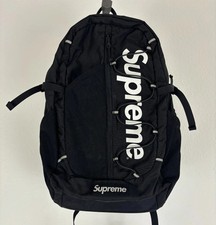 Supreme Rucksack Reflektierender Schwarzer Be...