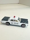 Vintage 1969 Redline Hot Wheels Black & White POLICE CHIEF CRUISER U.S. Casting