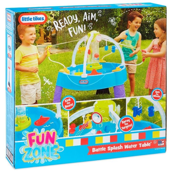050743648809 Fun Zone Battle Splash Water Table Little Tikes 25890₽