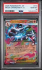 2025 POKEMON PFL EN-PHANTASMAL FLAMES #013 MEGA CHARIZARD X EX PSA 10