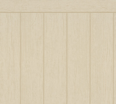 AS Vliestapete Wallpanel beige Holzpaneele 398033