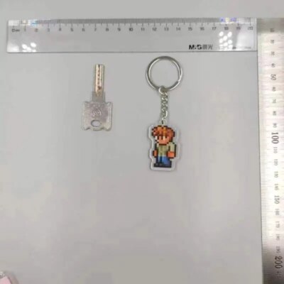Terraria Keychain Terraria The Game NPC Key Chain Guide Nurse Game