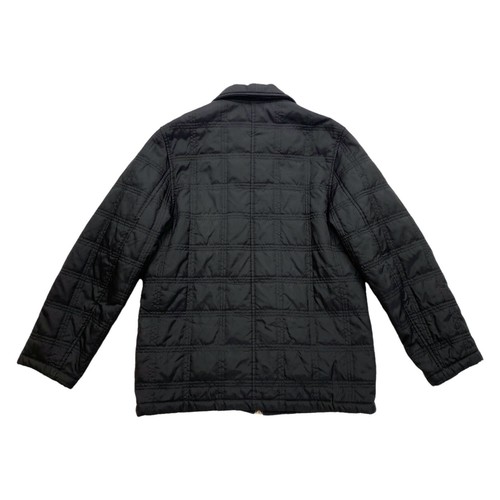 Chaqueta para niños Young Versace | Abrigo negro acolchado de diseñador de alta gama vintage para niñas - Imagen 2 de 5