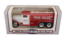 Ertl Diecast True Value Hardware 1930 Diamond T Tanker Coin Bank 1/34 Scale NIB