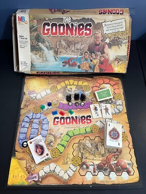 VTG 1985 The Goonies Movie Board Game Parts Replacement Pieces Milton Bradley