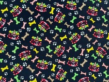 Cotton Quilt Fabric Spot Dogs Timeless Treasures by 1/2 Yard