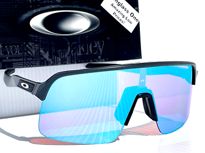 NEW Oakley SUTRO LITE Matte Grey Rimless PRIZM Snow Sapphire