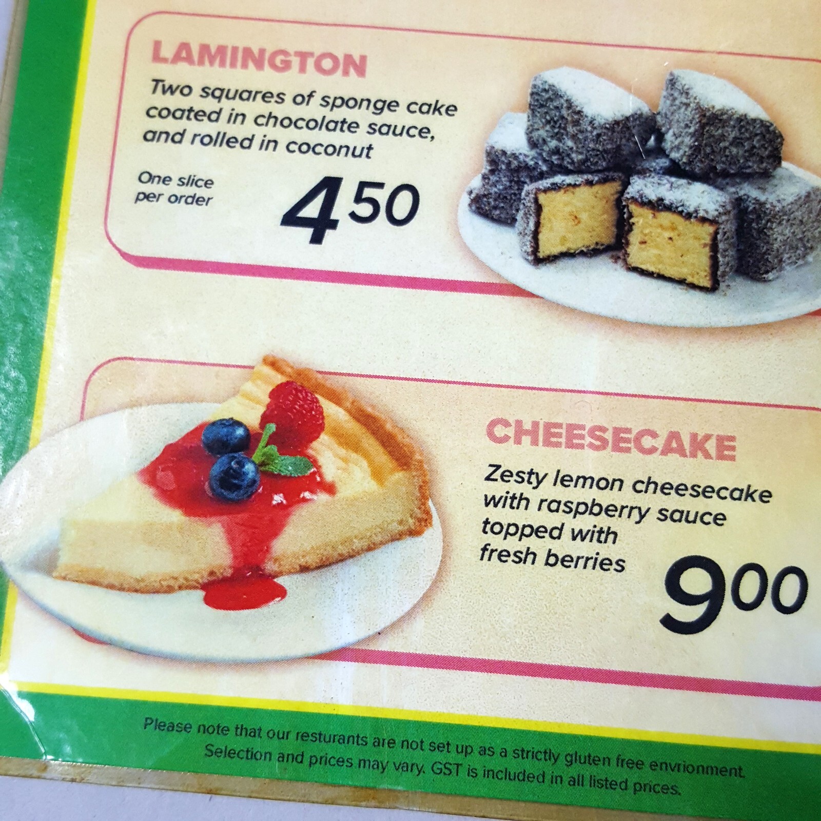 Image 11 of PREACHER - Screen Used Flavour Station Dessert Menu from Season 4 -  COA