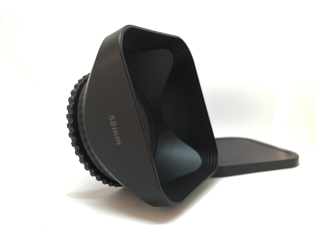 58mm Sun Visor DV Camera Lens Hood for Digital Video Camera - UK STOCK