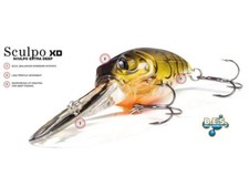 Molix Sculpo XD Rattlin 6.5cm 27g Floating Lure Sea bass Black Bass COLORS