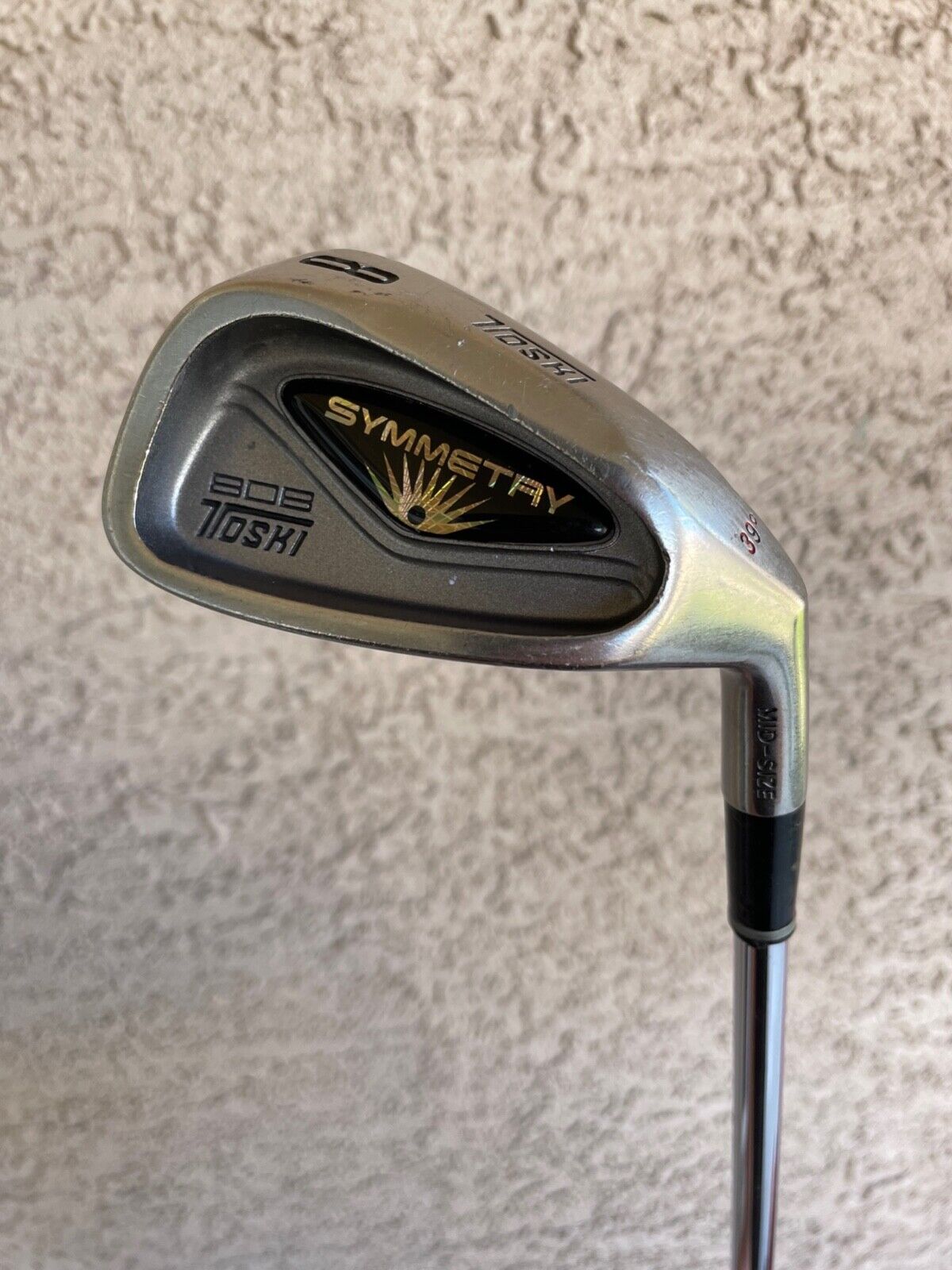 Bob Toski 8 Iron Symmetry 39º Golf Club Steel Shaft Right Handed