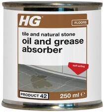 HG Natural Stone Oil and Grease Absorber 250ML (Product 42)  For Stone Surfaces.