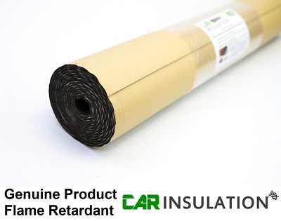 1m x 2m Thermal Van Adhesive Insulation Foam Sound Proofing