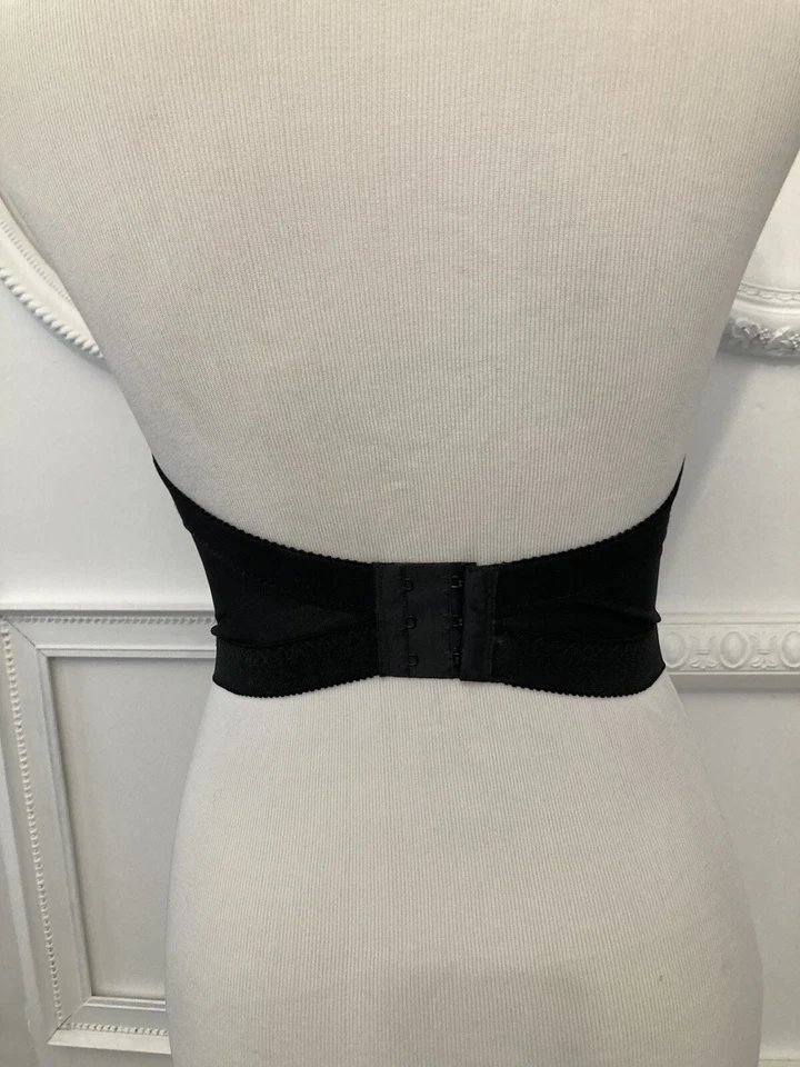 De Colección Corsé Bustier Avon Moda Negro Encaje Talla 34B Romántico Grunge Gótico Difícil de Encontrar Foto 3 de 4